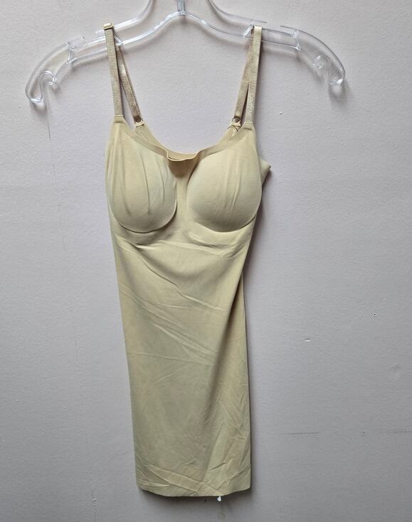 Calvin Klein Other - Calvin Klein Sleepwear Slip Chemise XS NWT Built In Bra Nude
